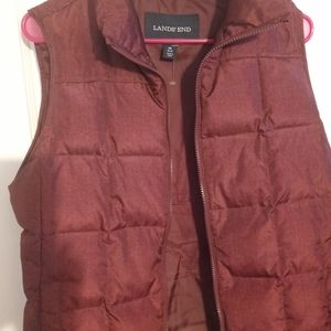 Lands end puffer vest